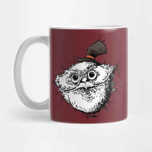 A Cute Fuzzy Owl with an Adorable Little Hat Mug